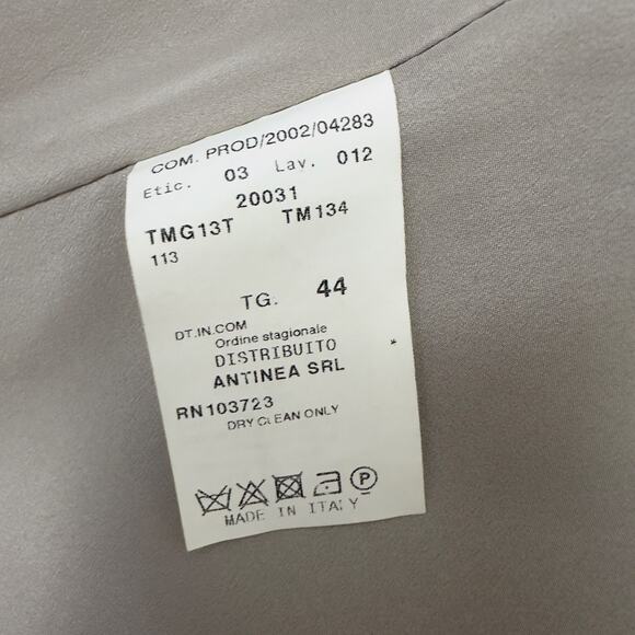 Armani Collezioni tan single‎ breasted blazer W-8 - Picture 7 of 12